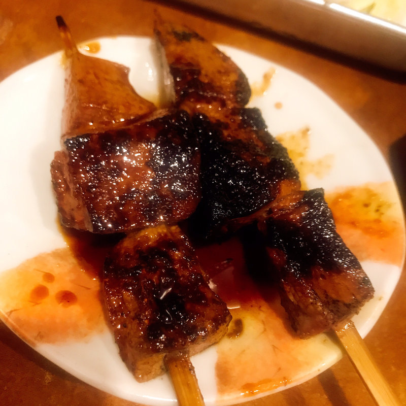 肝串(串やき五條 名驛)