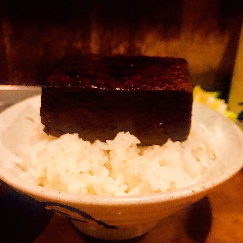 味噌おでんプラス小ライス(串やき五條 名驛)