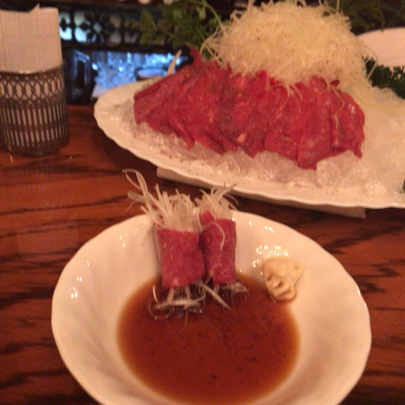 和牛の霜降り(サントリーラウンジイーグル)