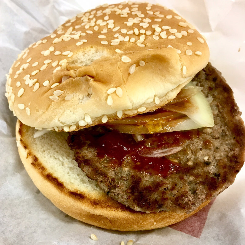 ハンバーガー(ドムドムハンバーガー 笹丘店)