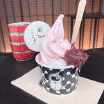 桜のソフトクリーム(廚 otona くろぎ)