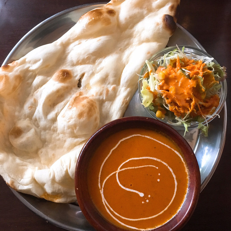 本日のスペシャルカレー(バターチキンカレー)(アジアンフォレスト 市ヶ谷店)