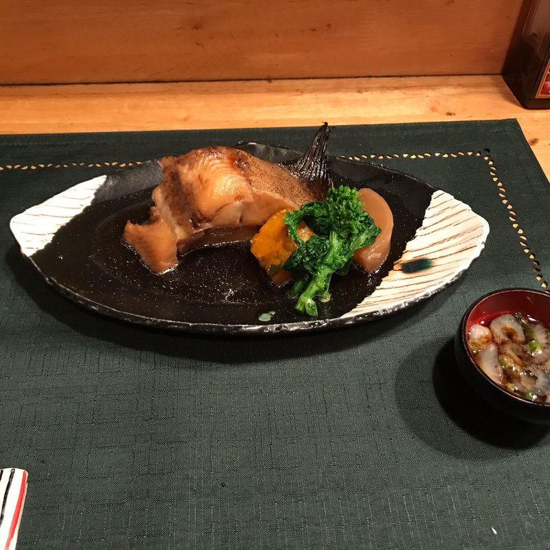 カレイの煮付け(以志久)