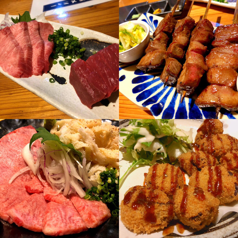 名物牛タン串焼き(たんか 本店)