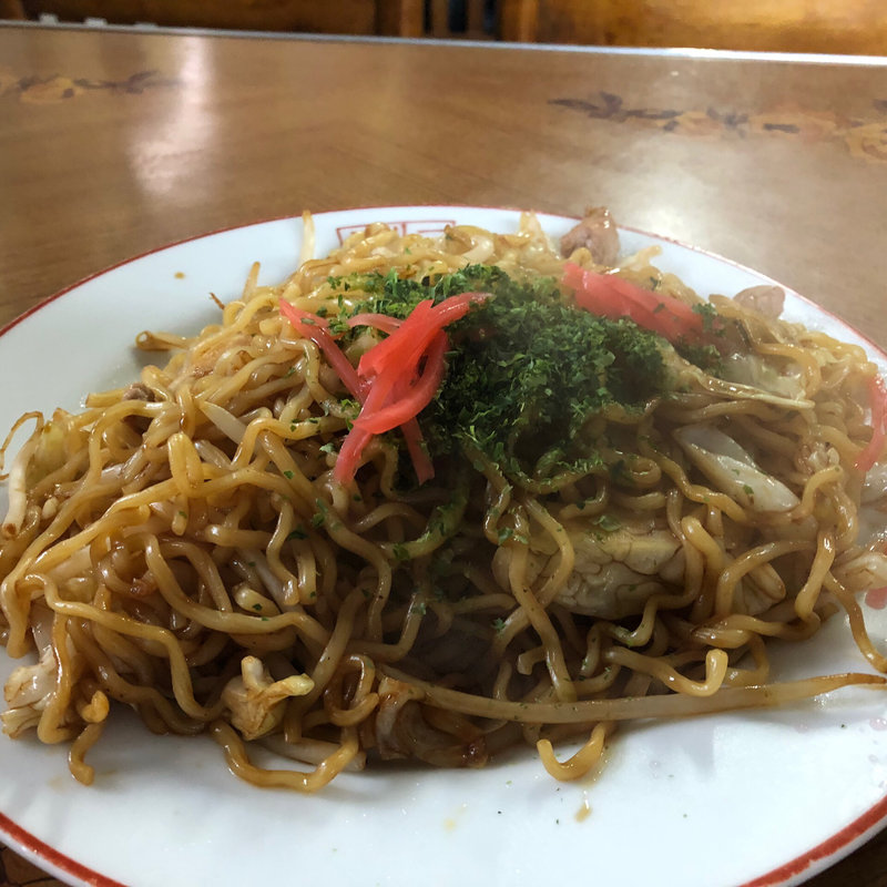 ソース焼きそば(パリー食堂)