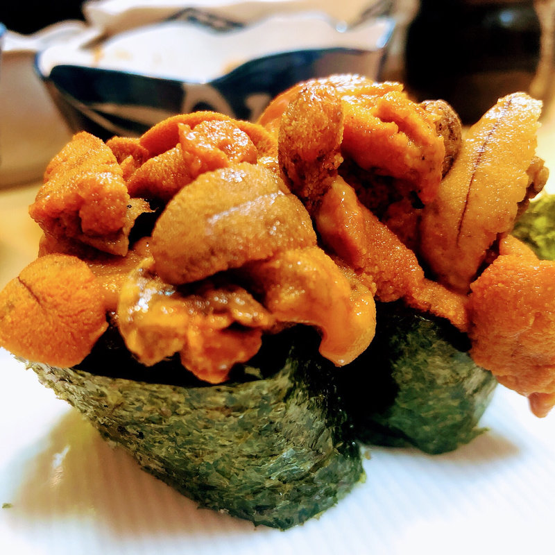 ウニ(いなさ寿司)