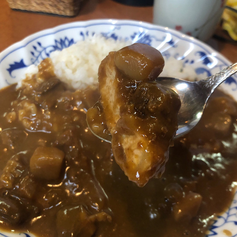 カツカレー(更科)