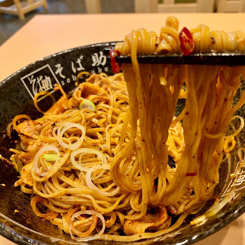 豚ラー火山 激辛地獄級(そば助 赤羽店)