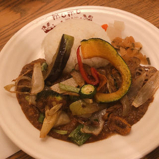 野菜チキンカレー(Momo curry)