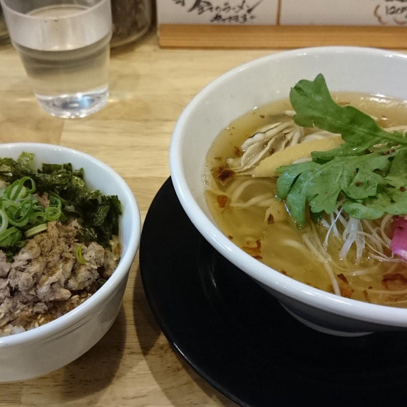 牡蠣しょうゆラーメン(福島壱麺 （イチメン）)