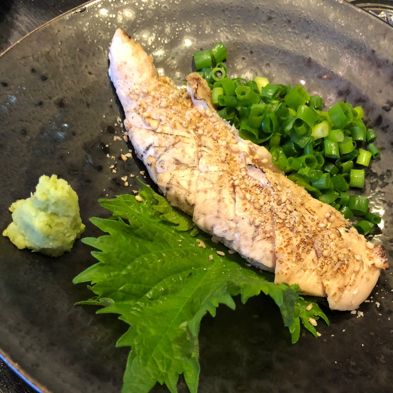 ささみの炙り焼き(焼鳥はなび)