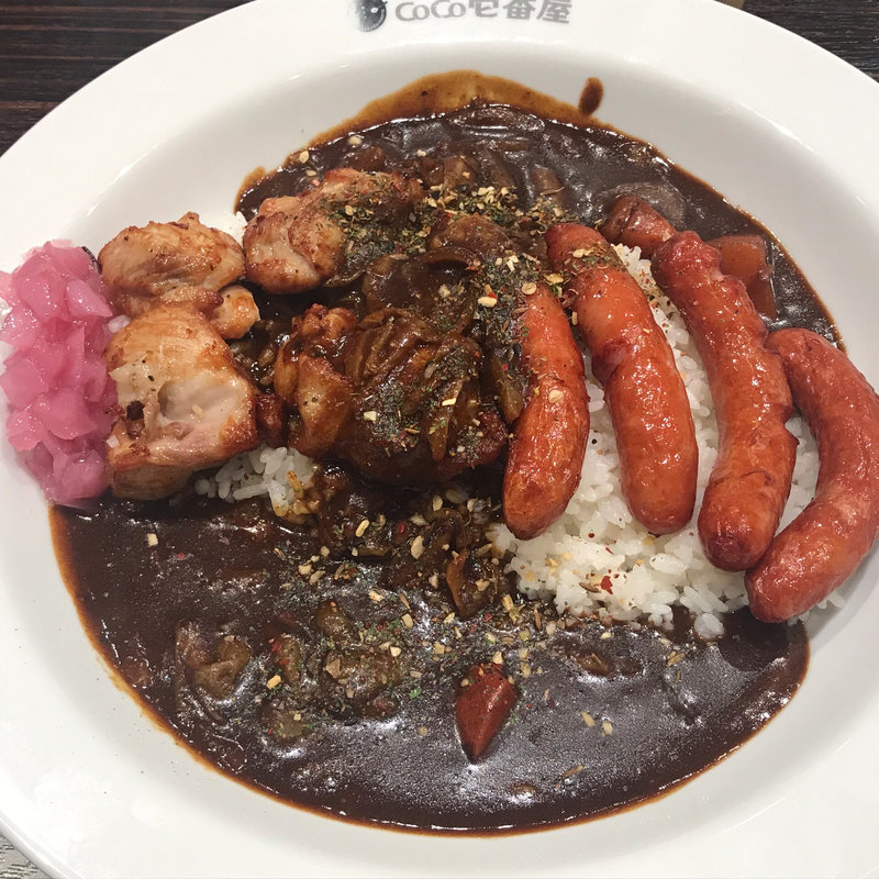 大人のスパイスカレーTHEローストチキン(CoCo壱番屋 東久留米幸町店)