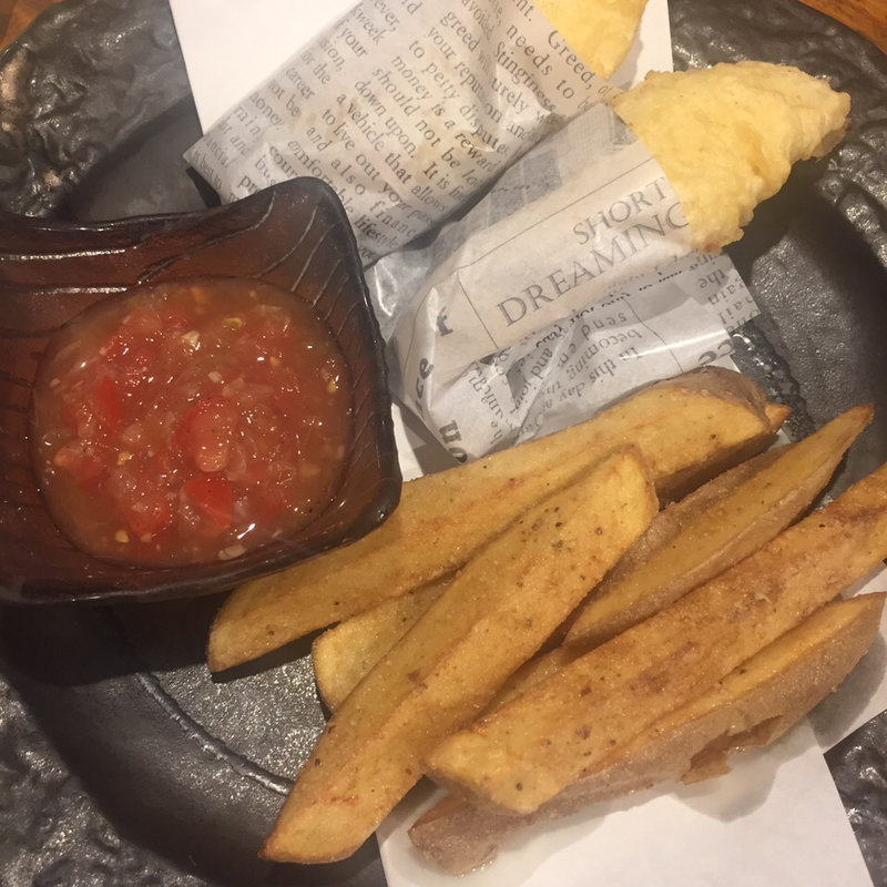 フィッシュアンドチップス(山彩海鮮 Toc-Tocとくとく 港本店)