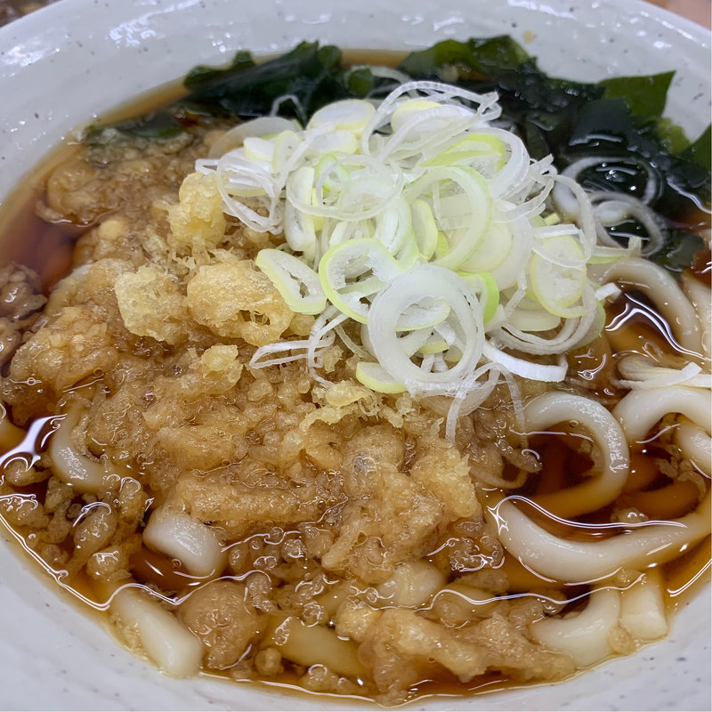 たぬきうどん(梅もと 溝の口店)