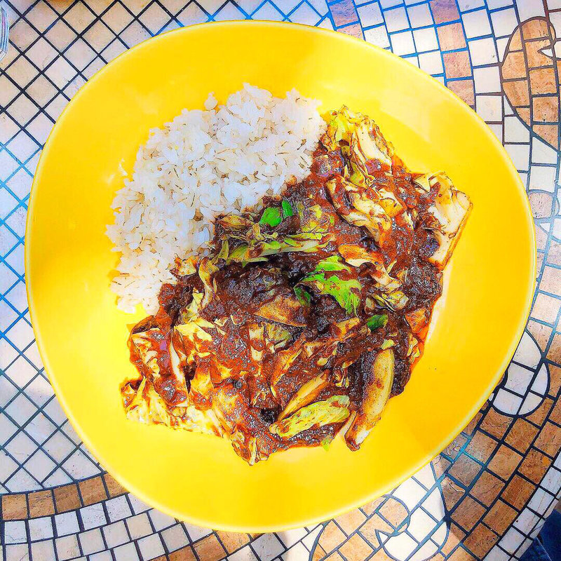 豚バラとキャベツのカレー(アッチャカーナ)