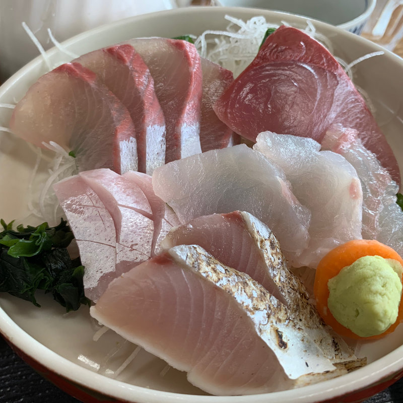 刺身定食(松永軒 とようらブルーライン )