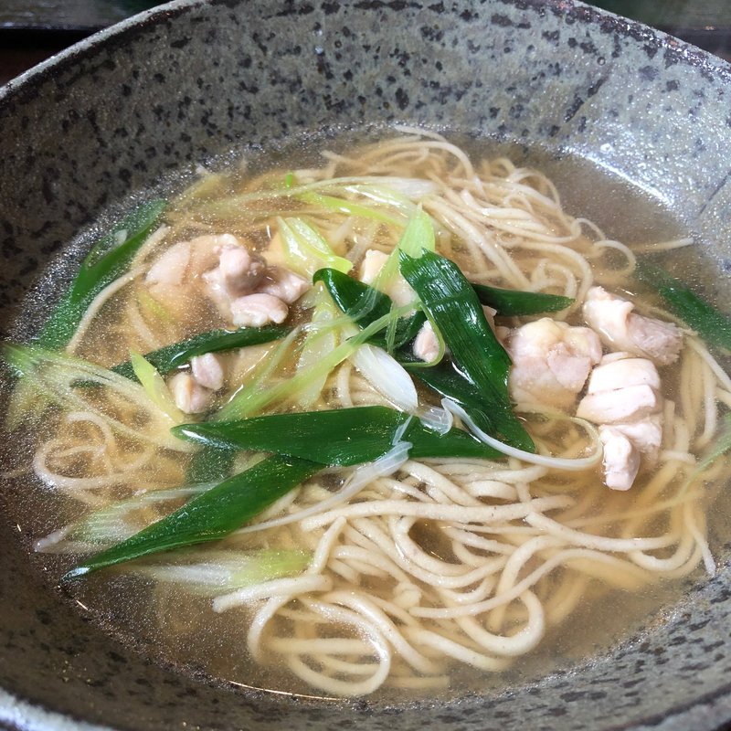 鳥南蛮(石臼挽きそば処 白帆 )