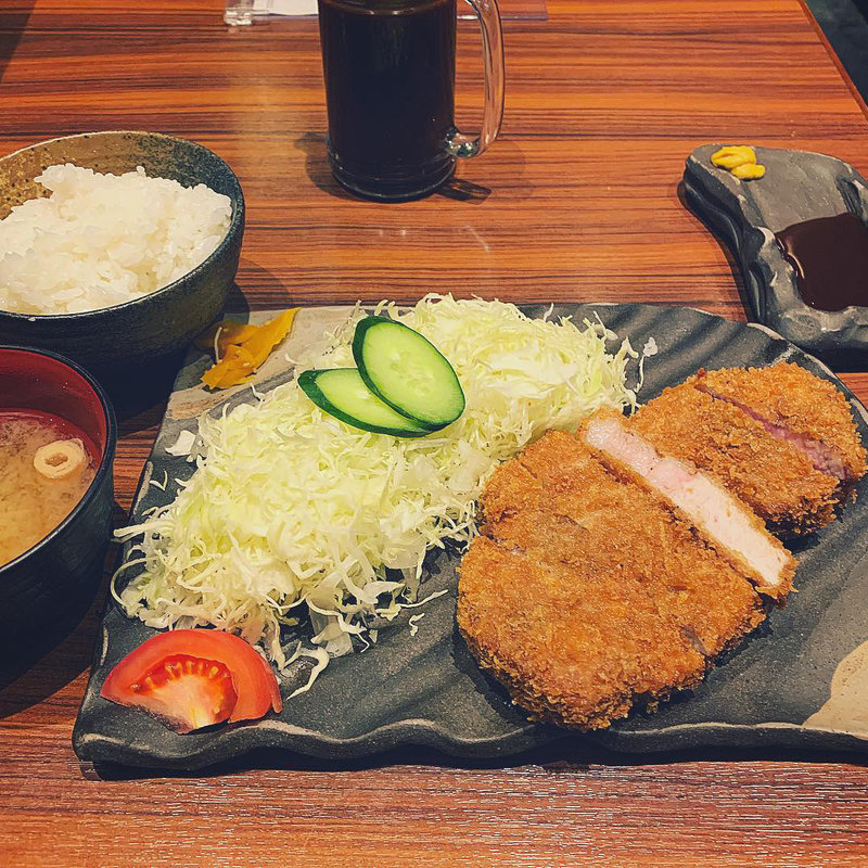 赤豚DDXリブロースカツ200g(豚料理専門店 銀呈)