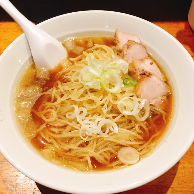 比内鶏肉そば 大(自家製麺 伊藤 赤羽店)