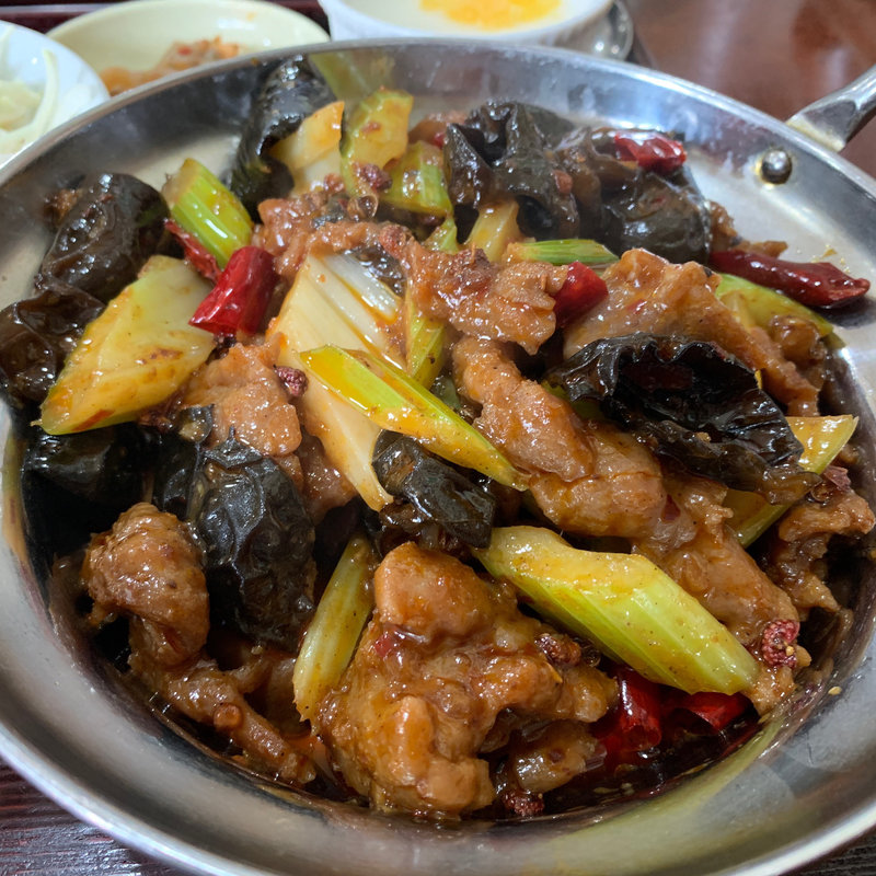 牛肉の干し鍋定食(晴々飯店 （セイセイハンテン）)