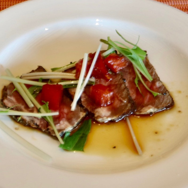 ビーフタリアータ(ブラッセリー フローラ)