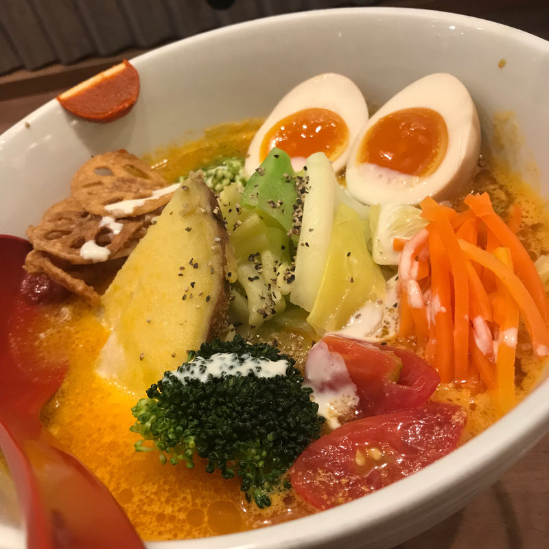 ベジソバ（+ベジ増し）(ソラノイロNIPPON)