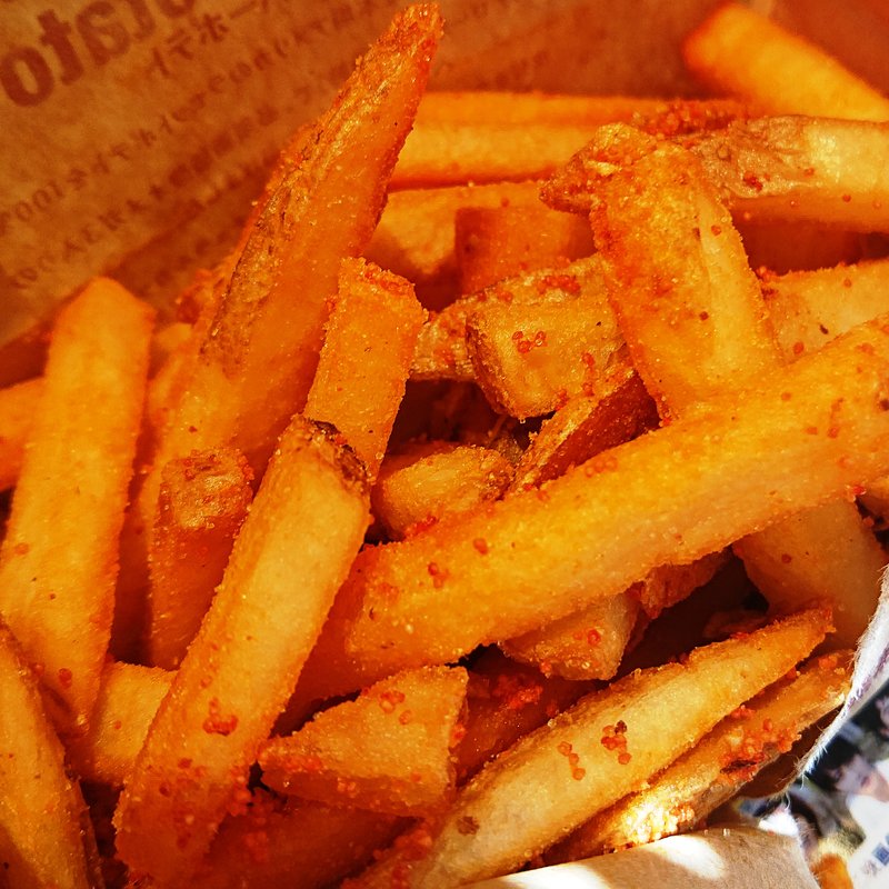 フレーバーポテト(M)博多明太子(ファーストキッチン 川崎店)