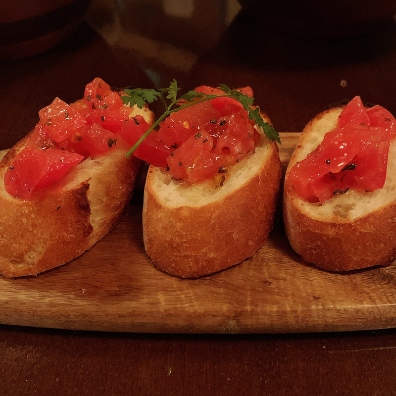 トマトのブルスケッタ(KURA 中目黒店 （クラ）)