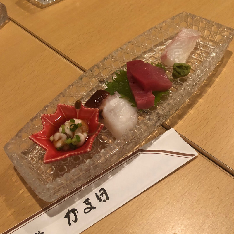 刺身の盛合せ(新橋 かま田)