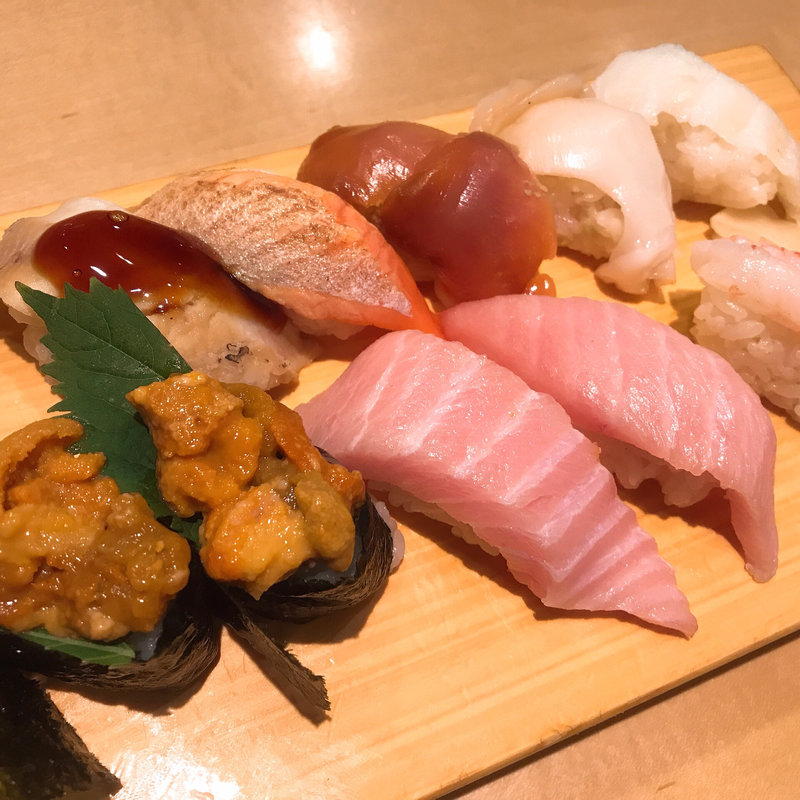 にぎり鮨各種(すし三崎丸 調布パルコ)