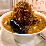麻婆麺(箸とレンゲ)