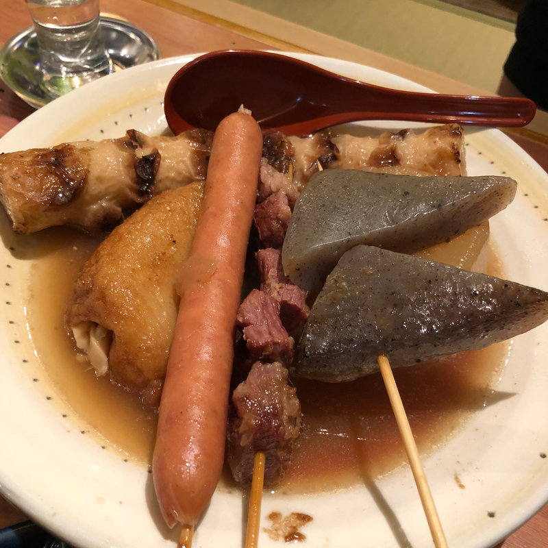 水炊きおでん 6種盛合せ(酒場劇場せんべろロケット駅東製作所)