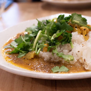 ポークカレー パクチー増量(curry phakchi(パクチー))