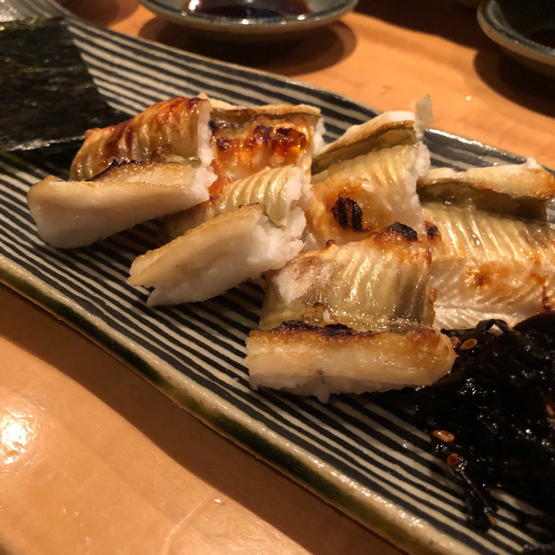 穴子白焼き(本店 並木橋 なかむら)