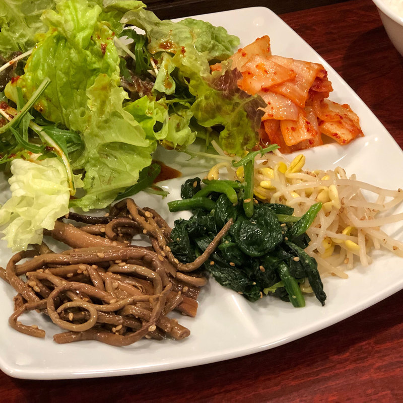 ナムル(むくげの花)