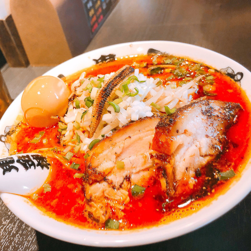 肉増しカラシビ味噌らー麺(カラシビ味噌らー麺 鬼金棒 池袋店)