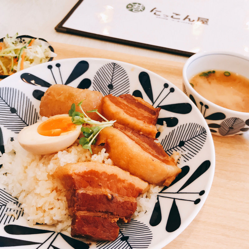 角煮定食(にっこん屋)