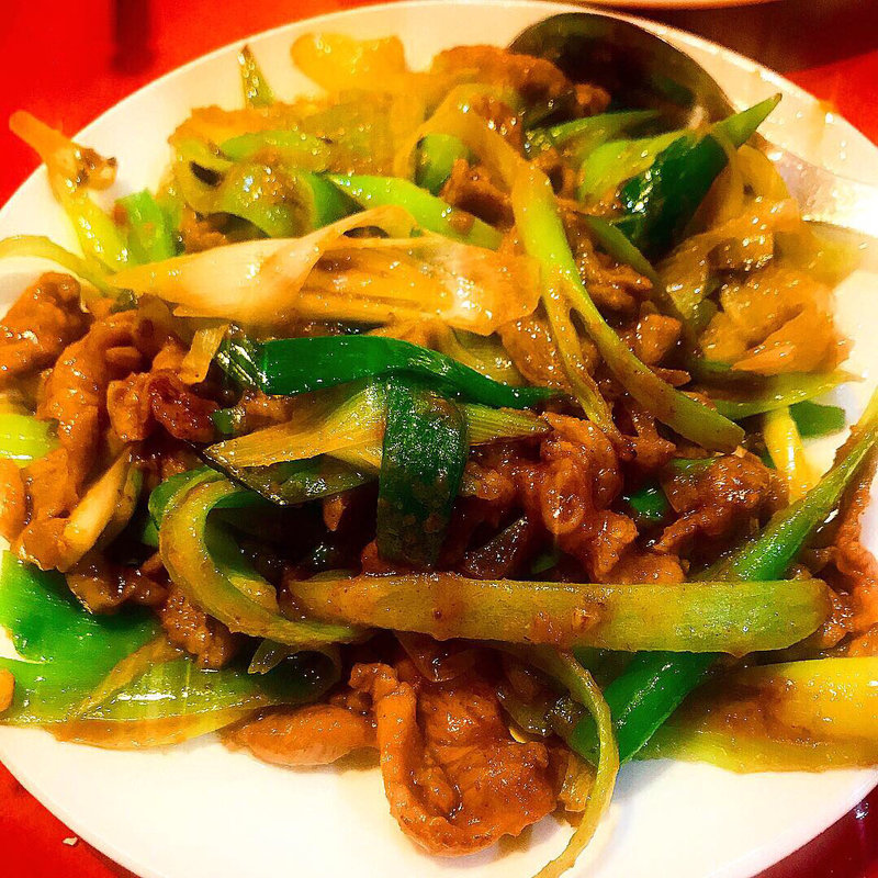 ラムとネギ炒め(香味)