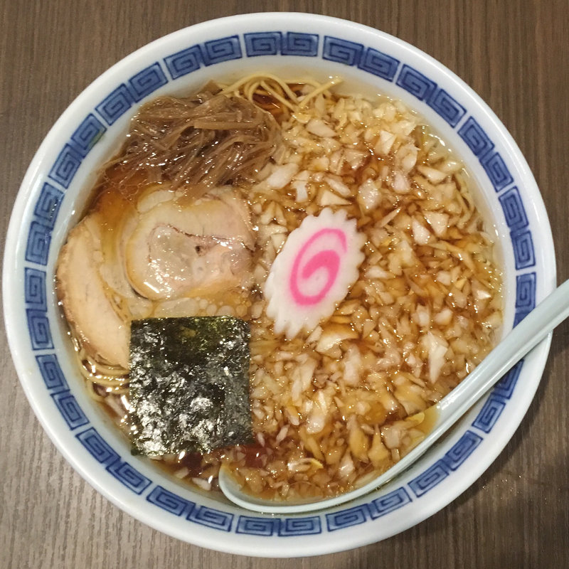 薬味ラーメン(中華そば専門店 味幸 新宿御苑店)