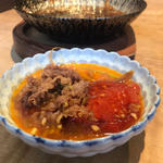 尾崎牛とトマトのすき焼き(ふるけん)