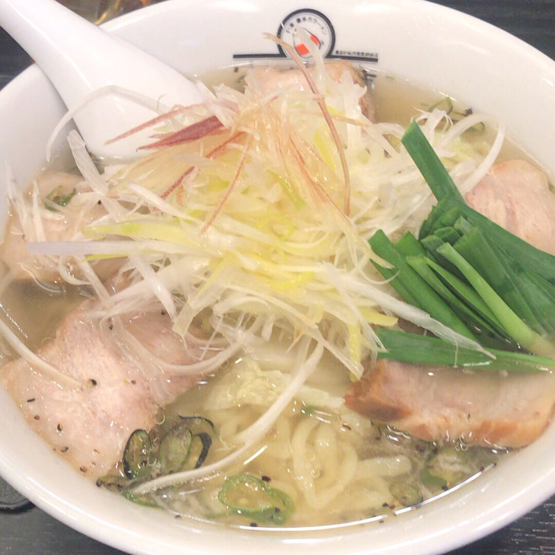 青唐ネギラーメン(喜多方ラーメン 坂内 大塚店)
