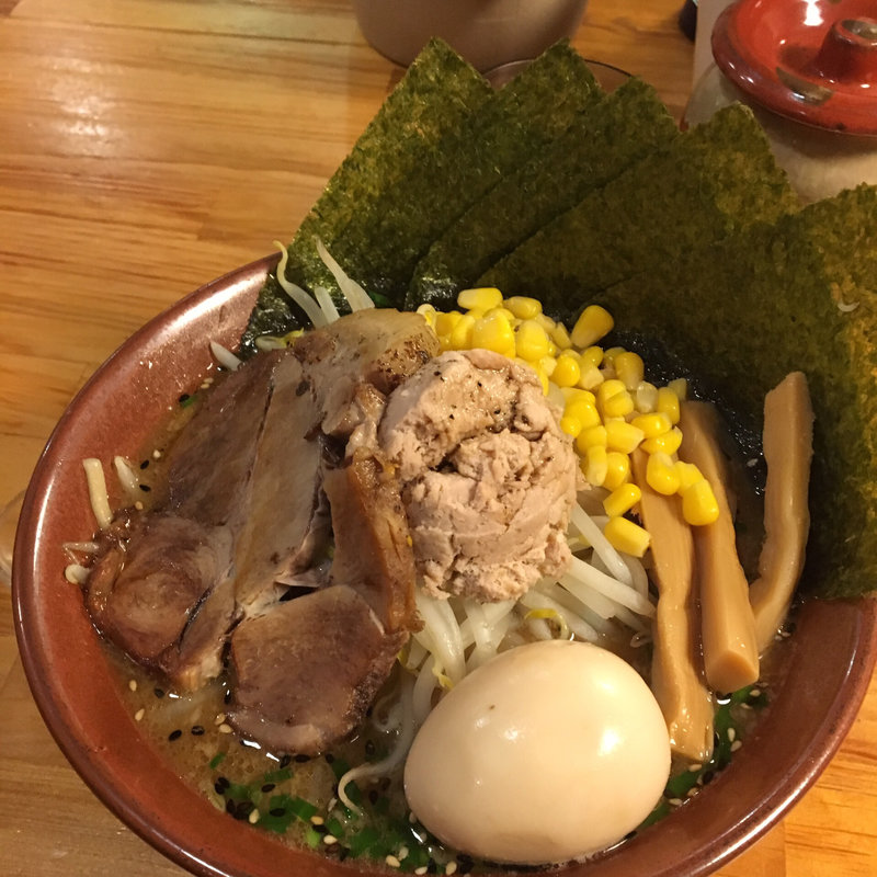 味噌ラーメン+トッピング(味噌好き！みそごろう)