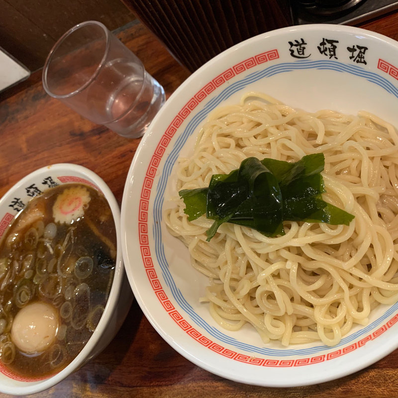 味玉つけ麺(中華めん処 道頓堀)