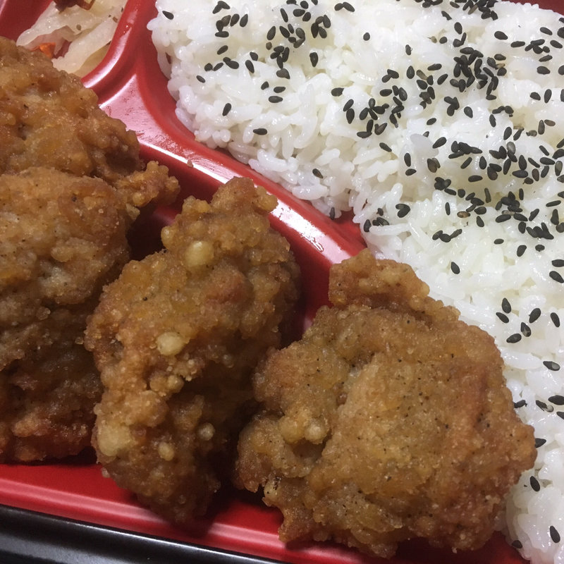 これがからあげ弁当(ローソン 札幌南５条市電通店)