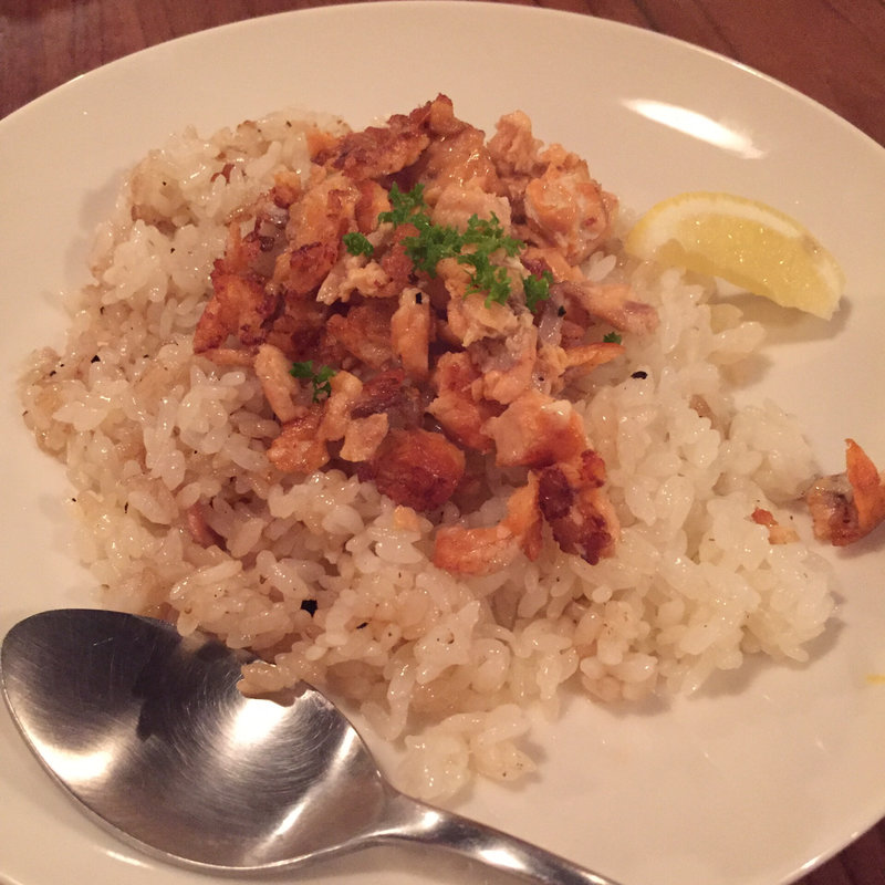 しゃけバターライス(しゃけ小島)