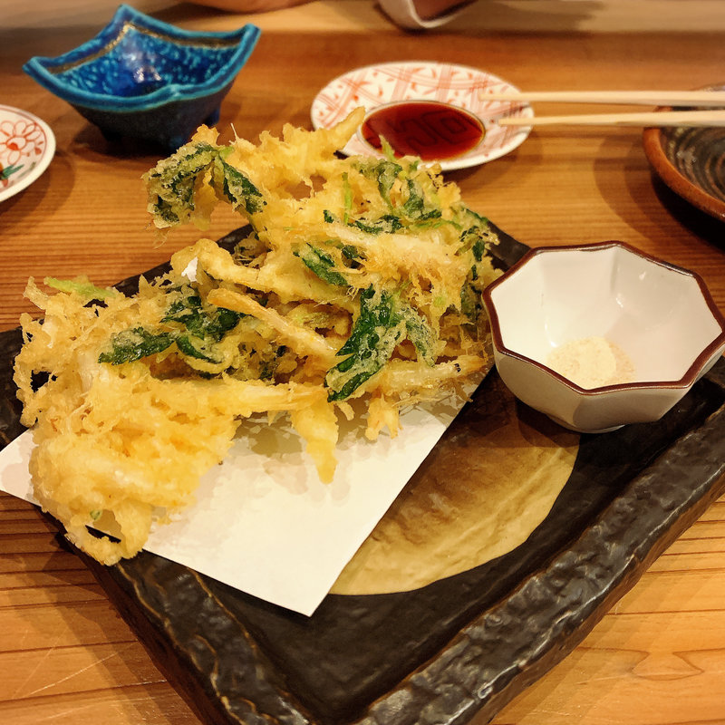 白えびかき揚げ(鮨 おにかい)