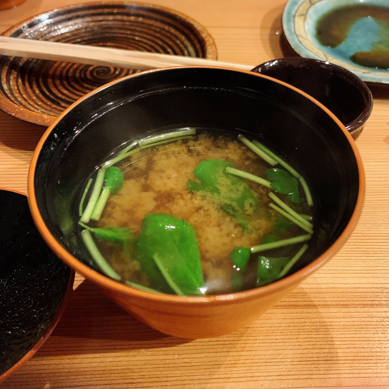 しじみ汁(鮨 おにかい)