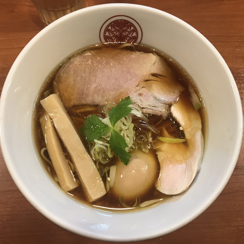 鶏醤油つけそば(らぁ麺 とうひち )