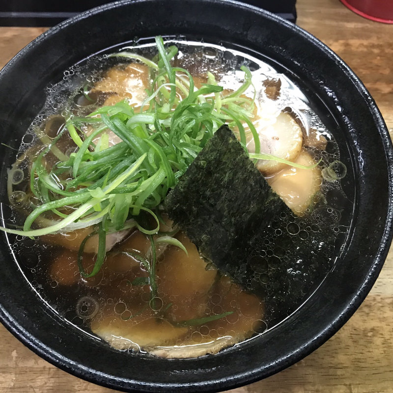 薄切り肉醤油(豊中 麺哲)