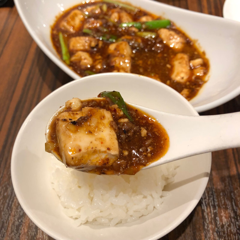 麻婆豆腐セット(香膳)